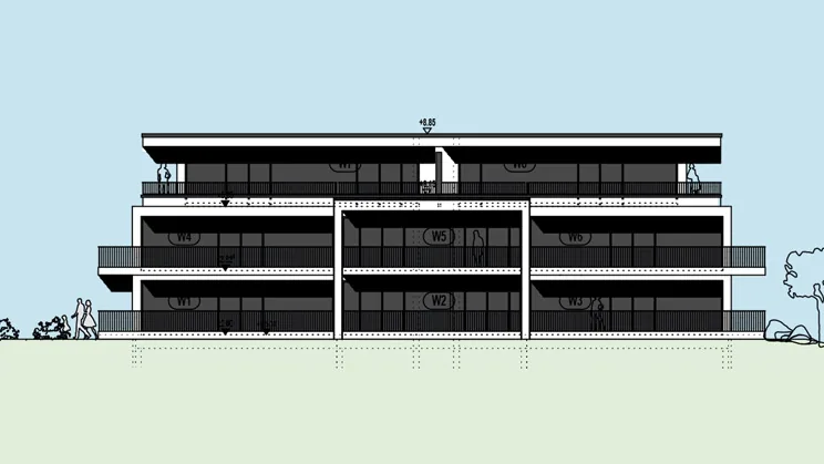 Mehrfamilienhaus mit Tiefgarage in Blaubeuren, geplant vom Architekturbüro Altuntas